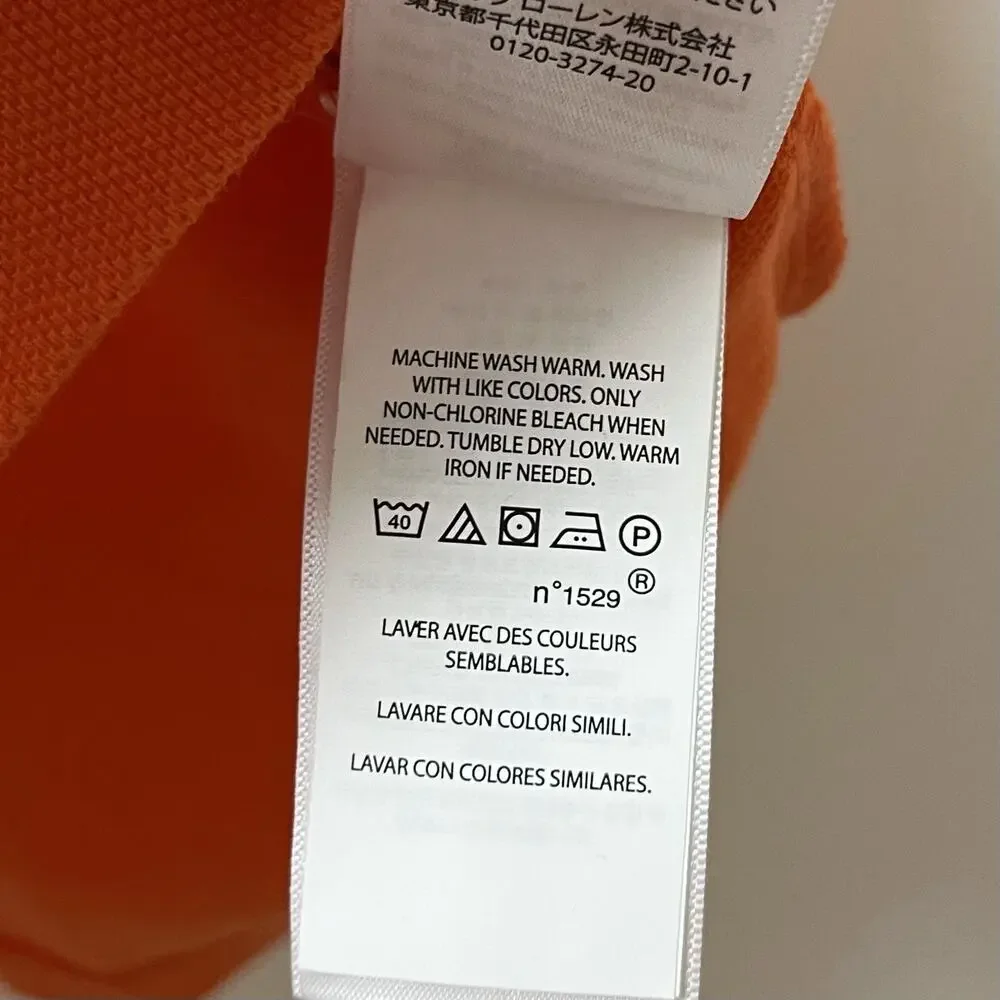 Polo Ralph Lauren approximate measurements